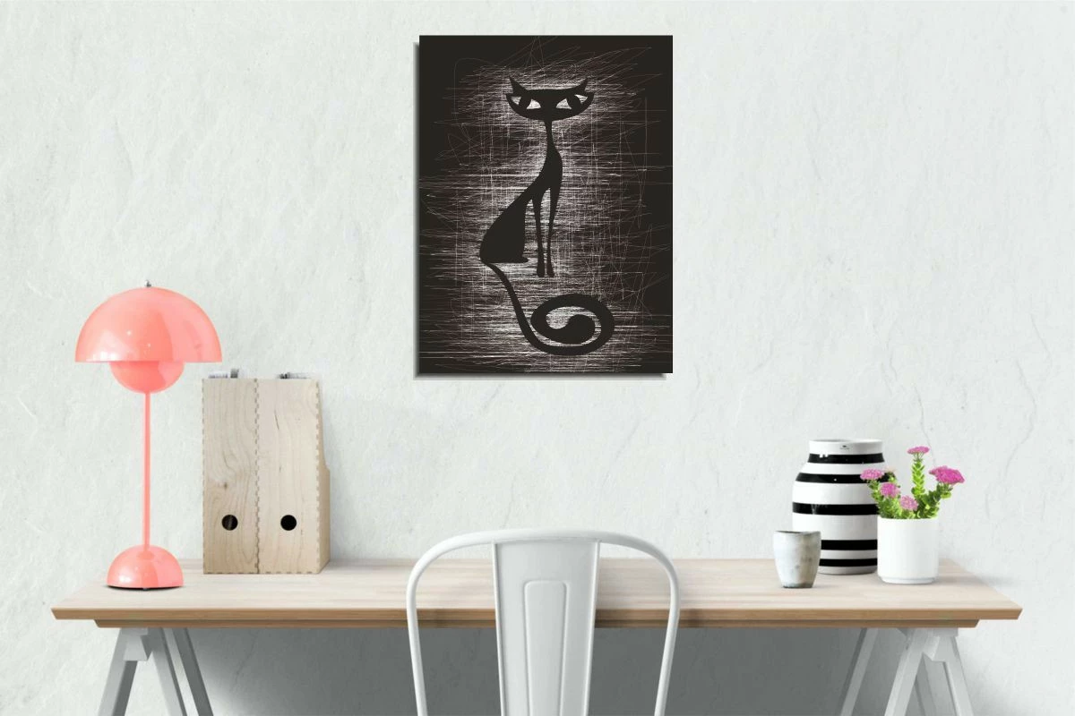 Pikturë dekorative në kanavacë, Wallity DC213, shumëngjyrëshe, 30x40cm