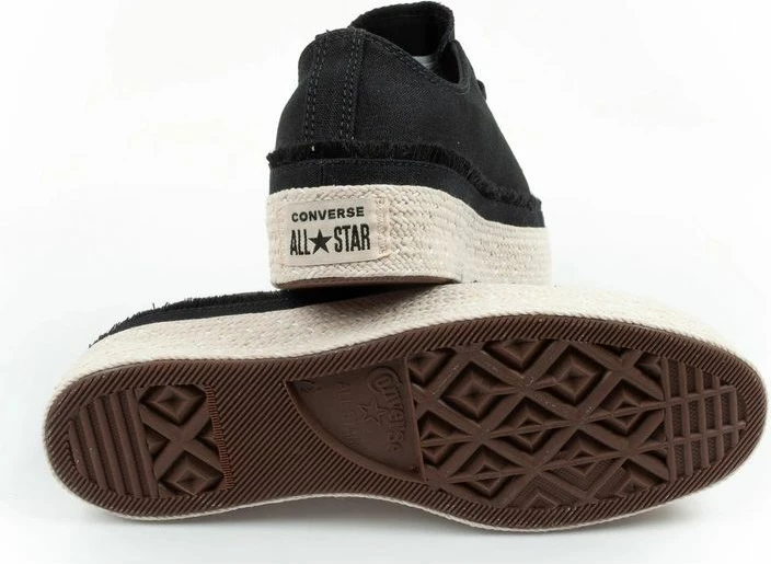 Atlete femra Converse Chuck Taylor Espadrille OX 567685C, të zeza [Madhësia: 37.5]