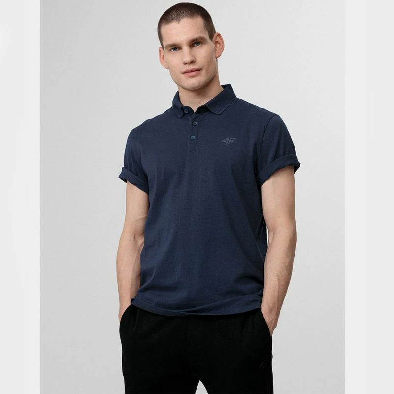 Maicë Polo për Meshkuj 4F, blu marine [Madhësia: S]