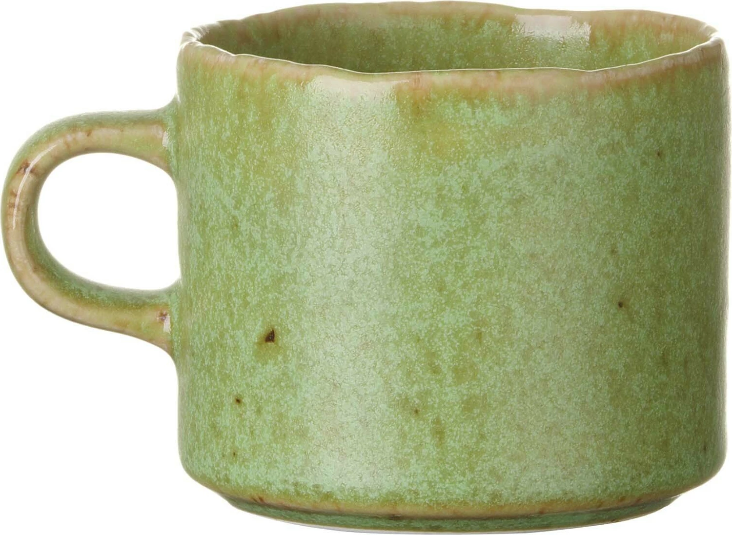 Filxhan mug Fine Dine Edenic 360ml porcelan, set 3 copë, i gjelbër