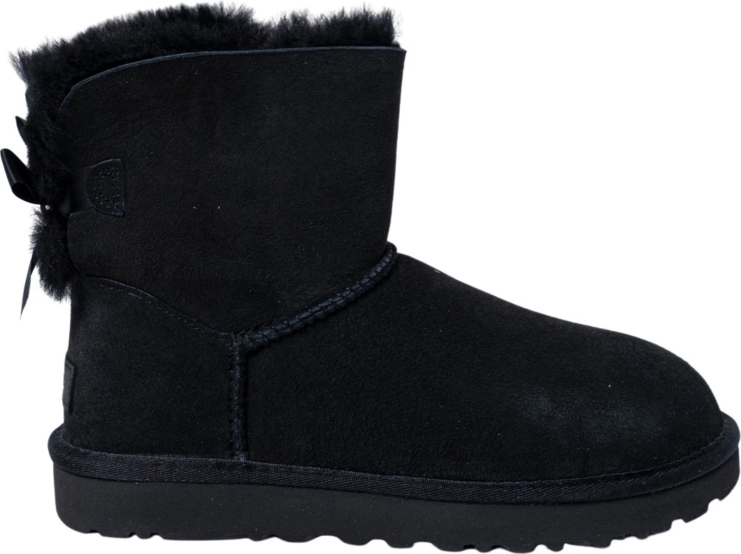 Çizme për femra UGG Mini Bailey Bow II 1016501, të zeza