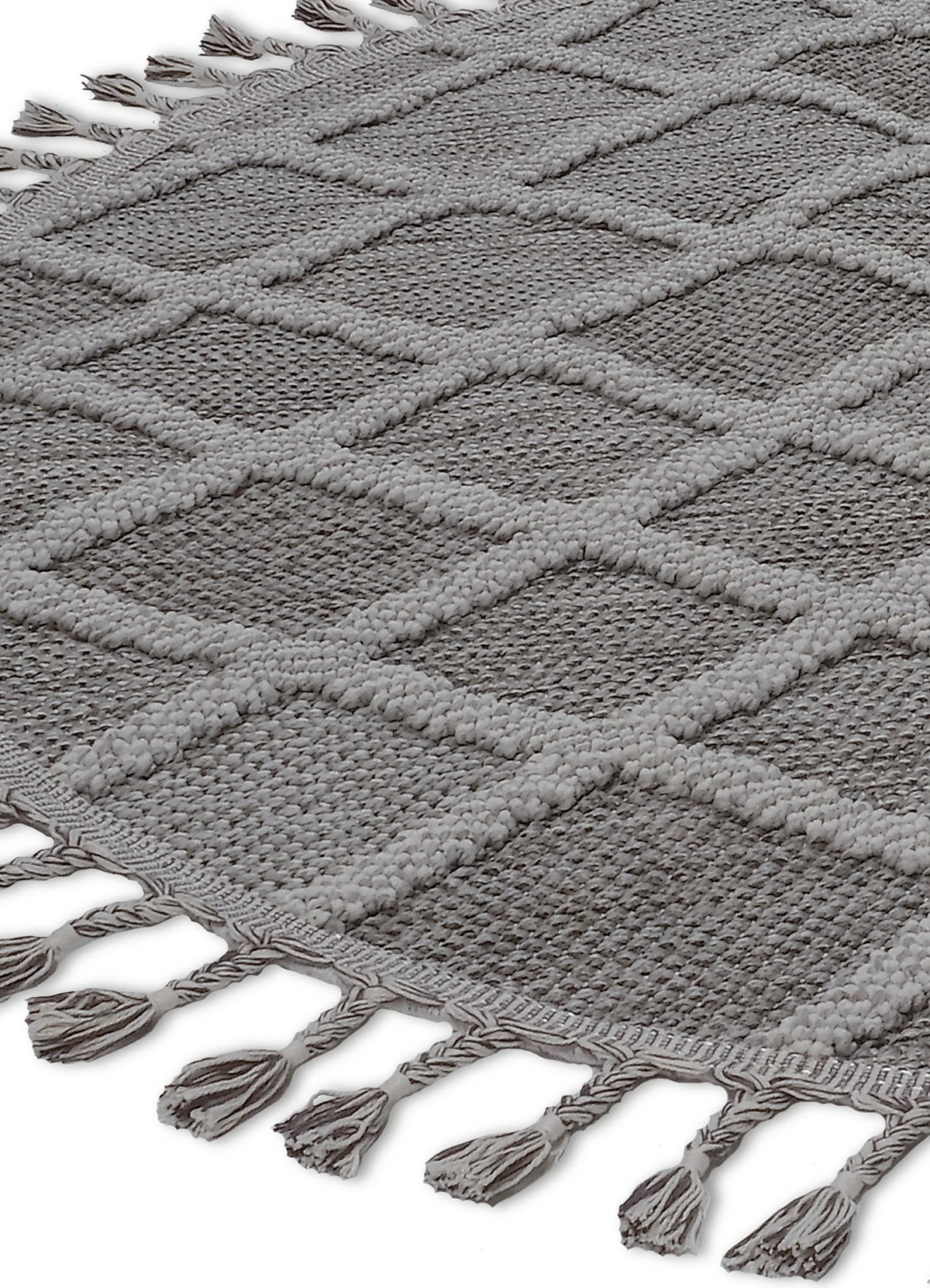 Qilim i rrumbullakët, ngjyrë gri, Conceptum Hypnose Beverly 2264 Y, 120x120cm