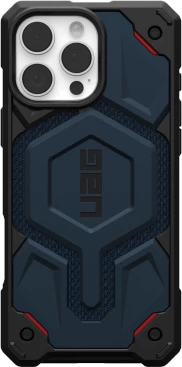 Mbështjellës UAG Monarch Pro me MagSafe për iPhone 16 Pro Max, Kaltër