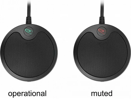 Mikrofon konferencash DeLOCK USB, omnidireksional, 16-bit 44.1 kHz, me dalje 3.5 mm, i zi