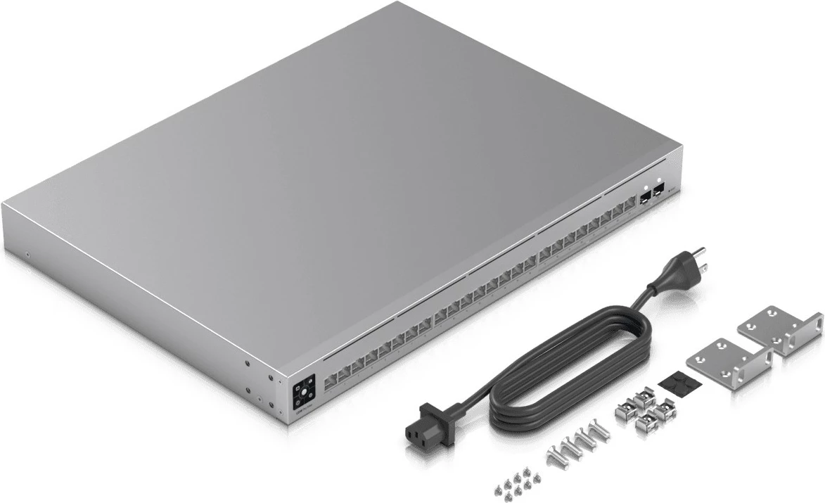 Switch Ubiquiti Pro Max 24, L3, 2.5G Ethernet (100/1000/2500), Rack mounting, 1U