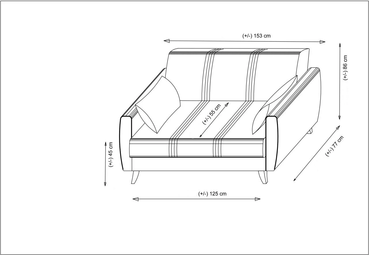 Divan-dyshek dy ulës, Atelier del Sofa, Zaden, bezhë