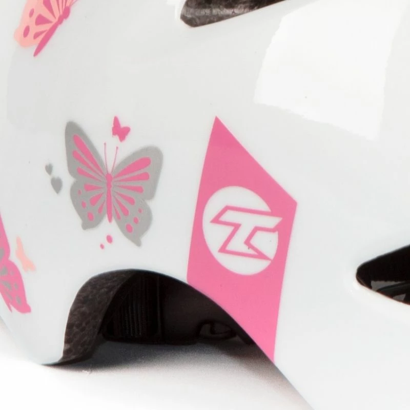 Helmetë për fëmijë Tempish, e bardhë