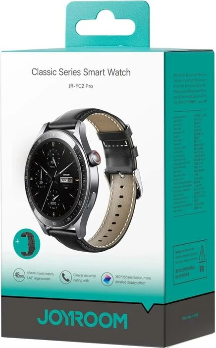 Smartwatch Joyroom JR-FC2 Pro, 1.46", 350 mAh, Bluetooth, Gri
