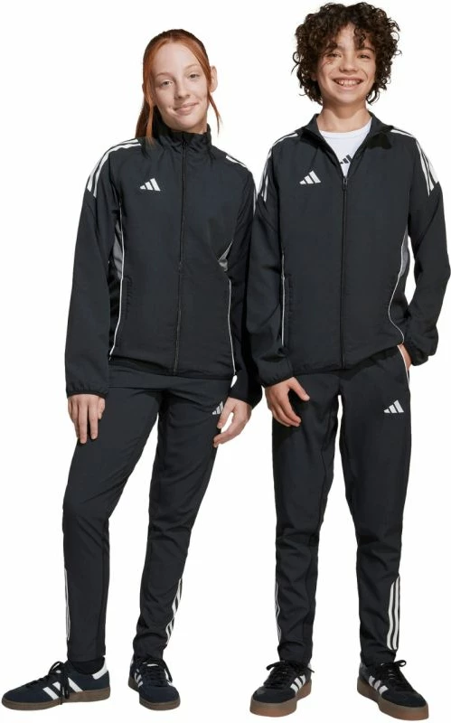 Pantallona sportive për fëmijë adidas Tiro 25 Competition Presentation, të zeza