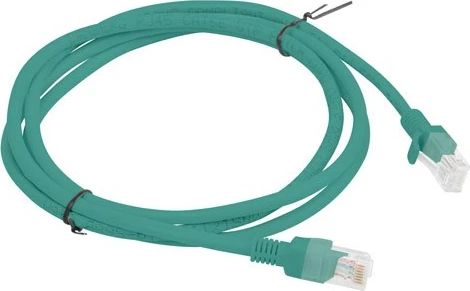 Patchkabel Lanberg 1.5m, RJ-45, Jeshil, 10 copë