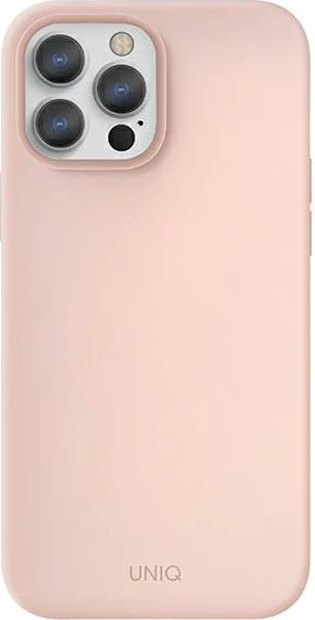 Mbështjellës UNIQ Lino për iPhone 13 / iPhone 13 Pro, rozë
