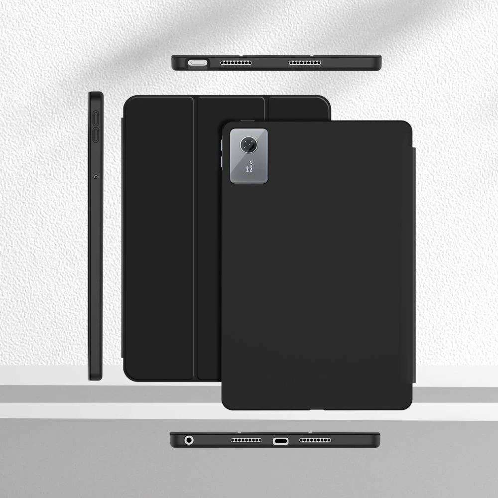 Këllëf flip Tech-Protect SmartCase për Lenovo Idea Tab 11.0 TB-336, auto wake/sleep, 1 copë, i zi