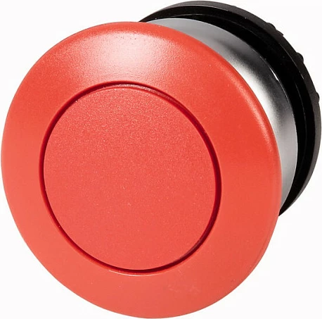 Buton shtypës kërpudhor Eaton M22-DP-R 216714, momental, i kuq