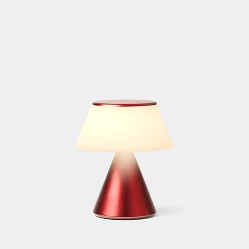 Llambë portative Lexon Luma M LH87DR, LED, USB-C, M, e kuqe
