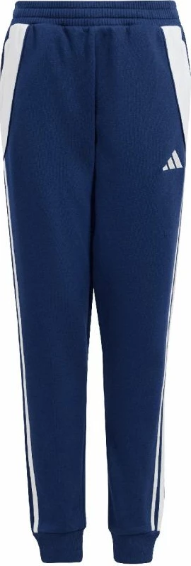 Pantallona sportive për fëmijë adidas Tiro 24, të bardha dhe blu marine
