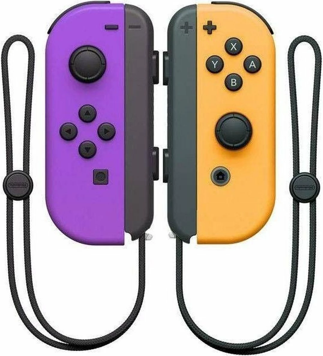 Kontroller Nintendo Switch Joy-Con Pair, neon purple/neon orange, set 2 copë