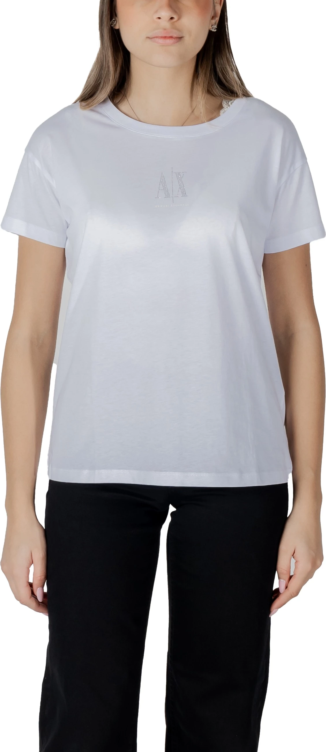 Maicë për femra Armani Exchange XW000830 AF10356, e bardhë