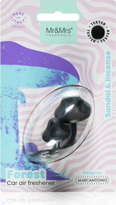 Aromë për veturë Mr & Mrs Fragrance Profumatore Forest Mushrooms Black Sandal&Incense
