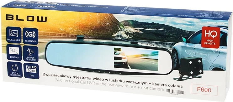 Kamerë pasqyrë për makinë BLOW DVR F600