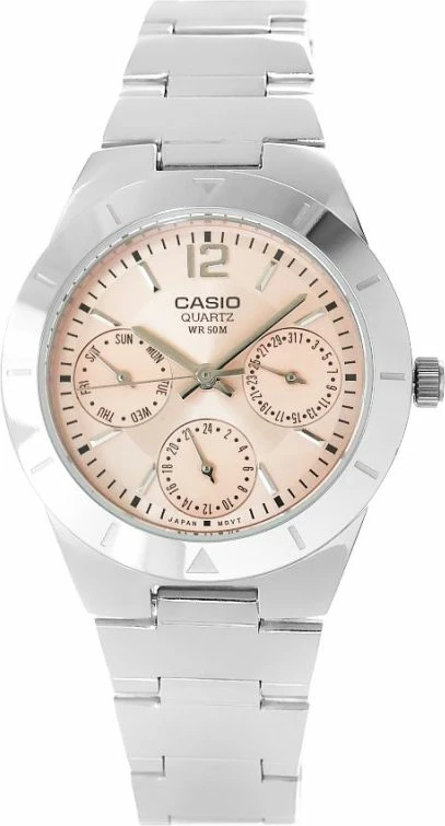 Orë dore për femra Casio, argjendtë