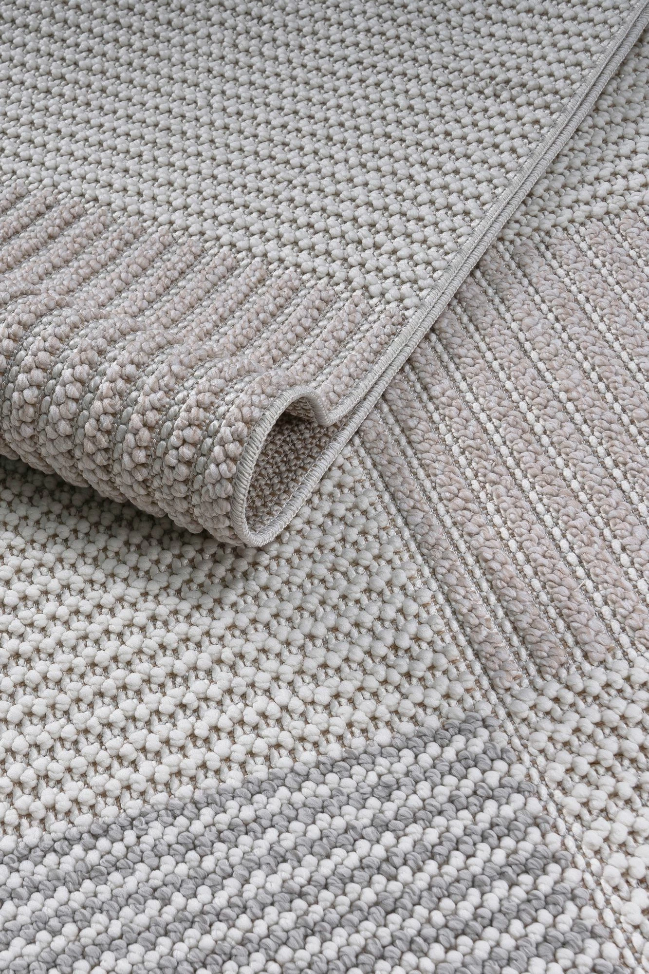 Qilim (200 x 290) Conceptum Hypnose, Korya - bezhë, gri