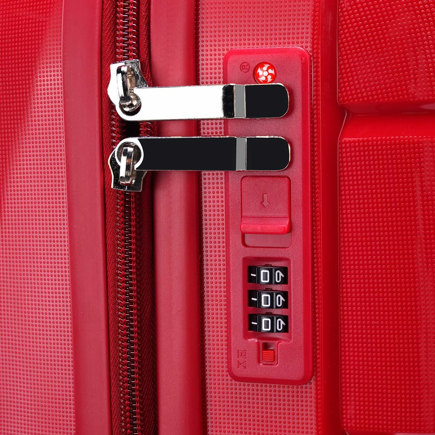 Valixhe mesatare Zoozie Bags, e kuqe, Wexta Wx-PP710