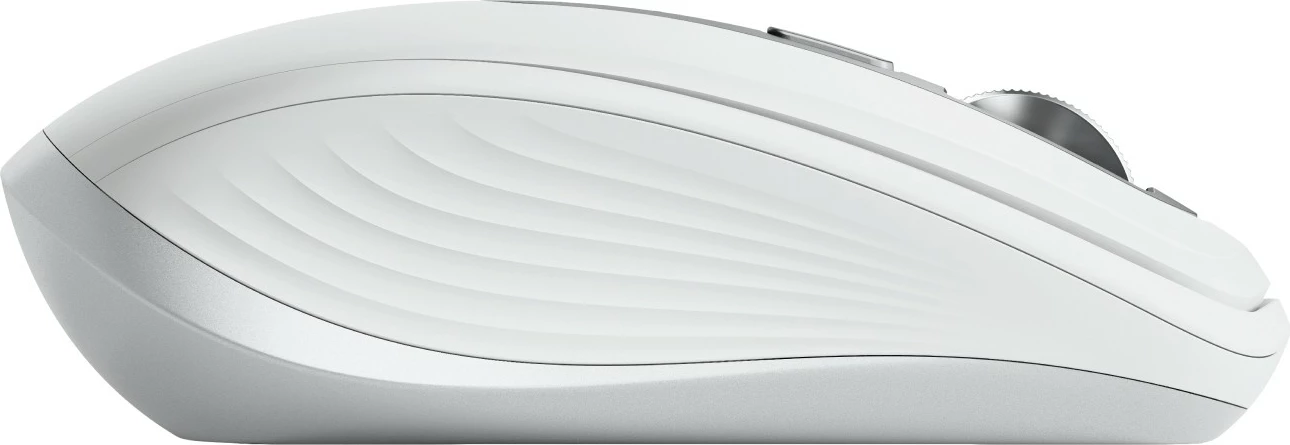 Maus Logitech MX Anywhere 3S, Djathtas, Laser, RF Wireless + Bluetooth, 8000 DPI, Gri, Bardhë