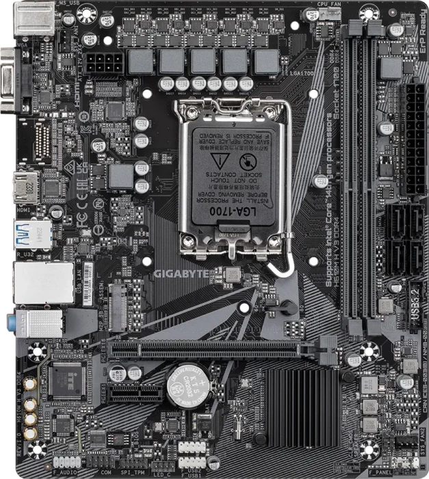 Pllakë amë GIGABYTE H610M H V3 DDR4, LGA1700, mATX, DDR4