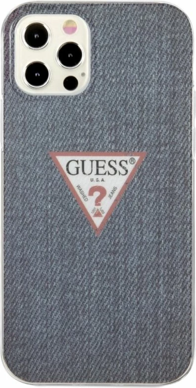 Hardcase Guess GUHCP12LPCUJULDB për iPhone 12 Pro Max, navy blue