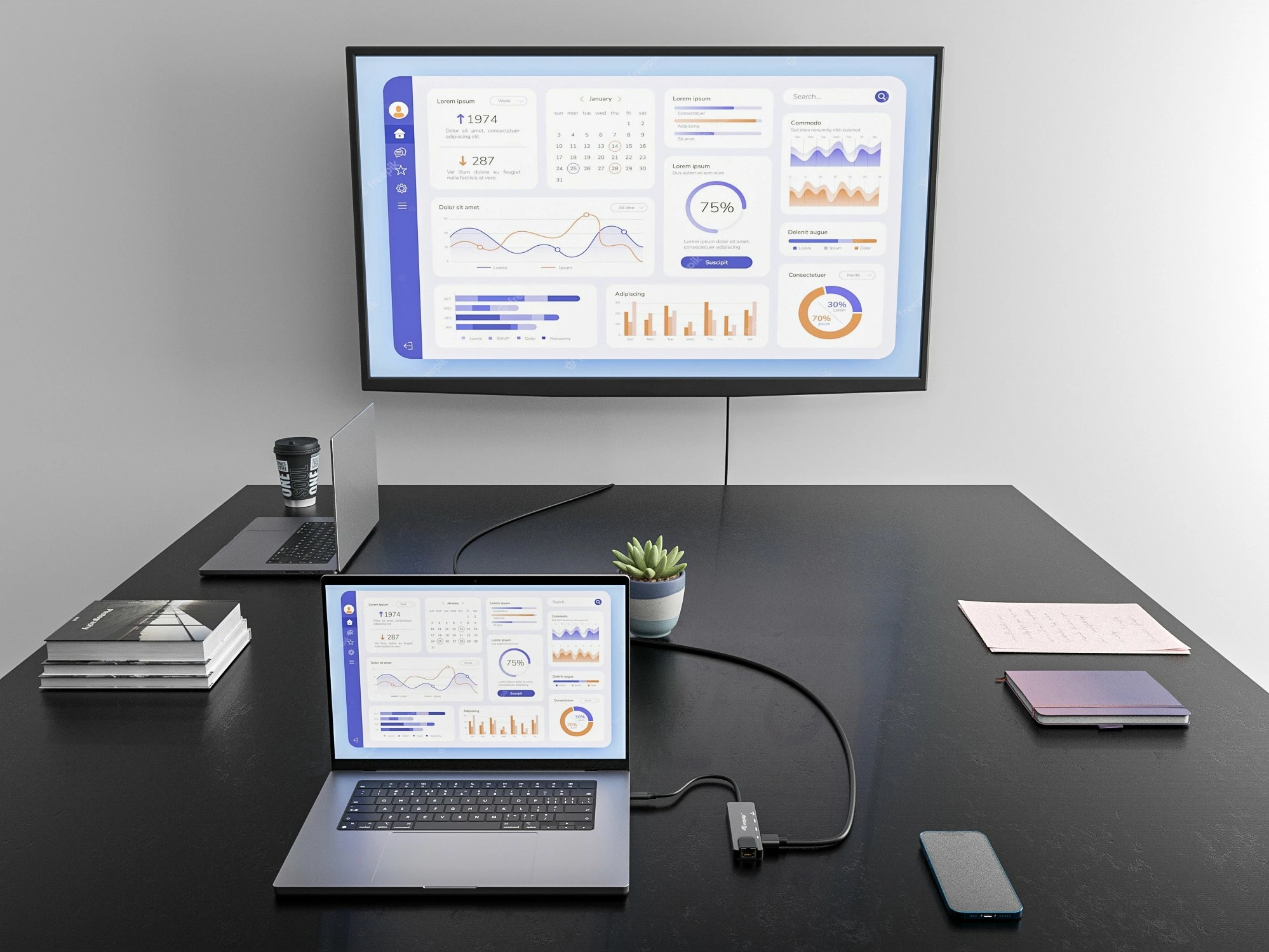 Adapter multifunksional USB-C Equip 133489, 5 porte, HDMI, Gigabit LAN, 100W PD, Gri