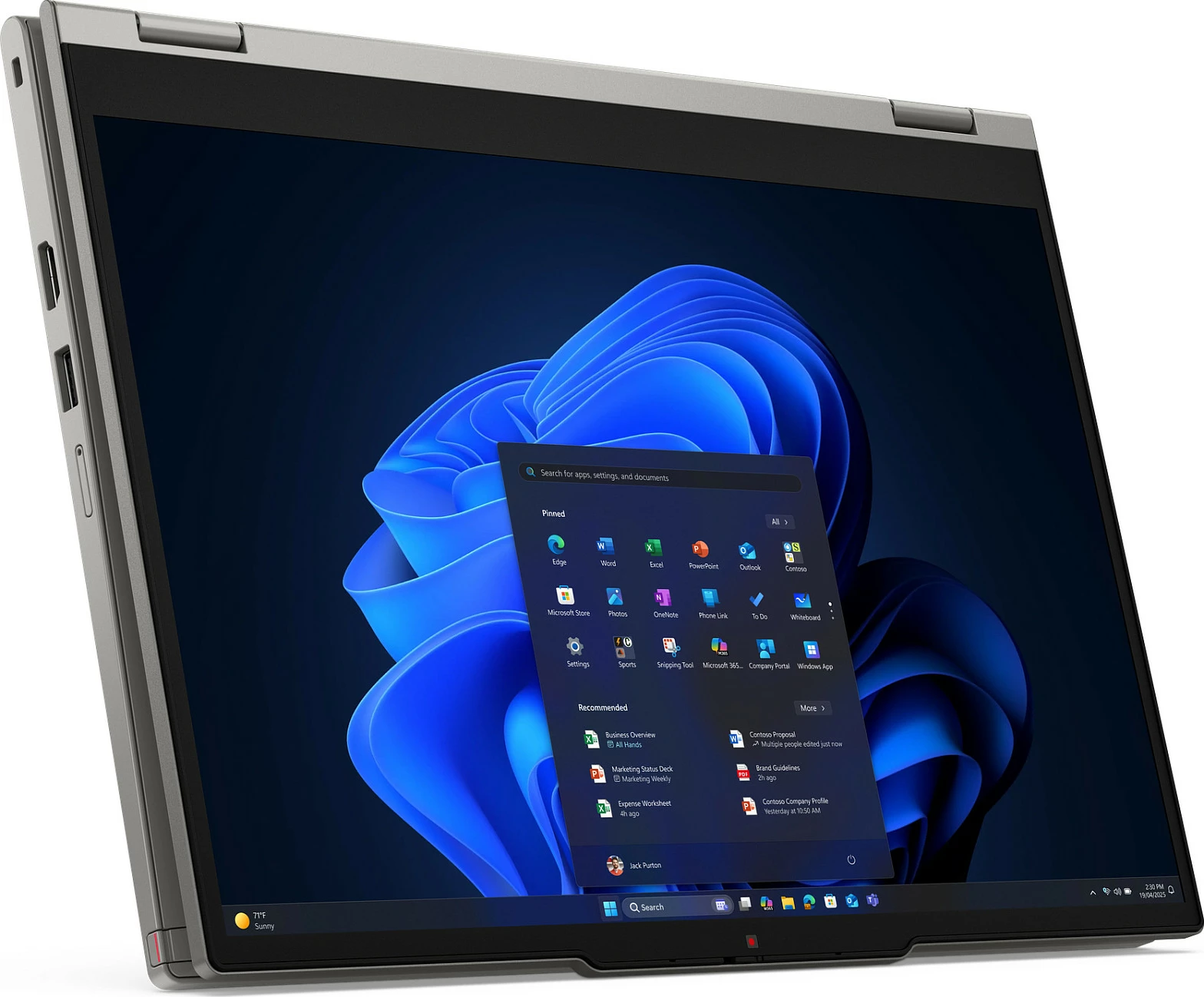 Laptop 2-në-1 Lenovo ThinkPad L13 2-in-1 Gen 6, Core Ultra 5, 32GB RAM, 512GB SSD, 13.3" WUXGA, Windows 11 Pro