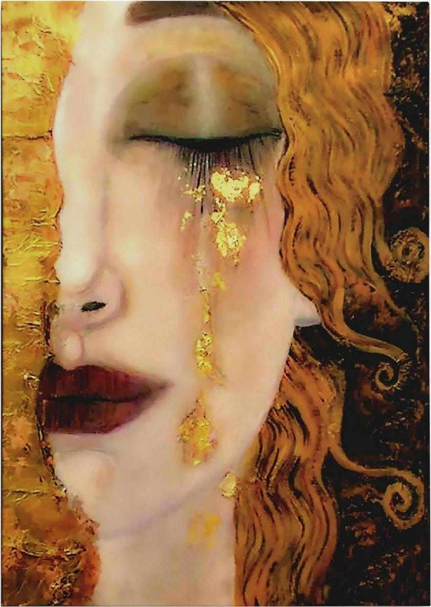 Pikturë dekorative në kanavacë, Wallity WY142, shumëngjyrëshe, 70x100cm