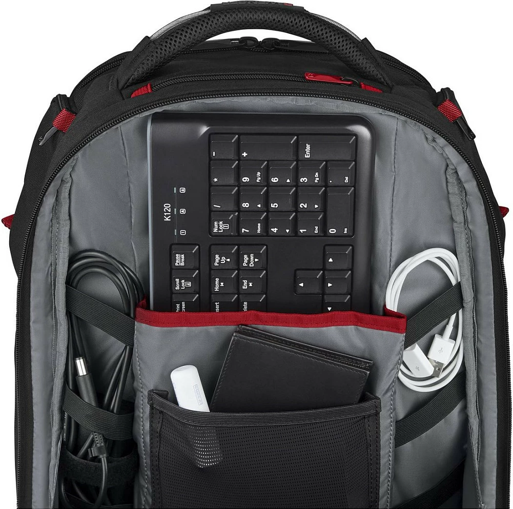 Çantë shpine gaming Wenger PlayerOne 17.3 inç e zezë