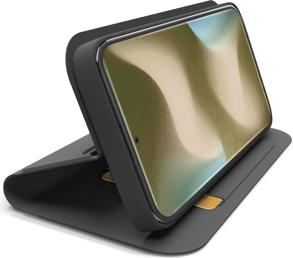 Mbështjellës SBS Wallet Smooth për Xiaomi Redmi Note 15 Pro 4G, me kapak flip, me stand, me xhep karte, i zi