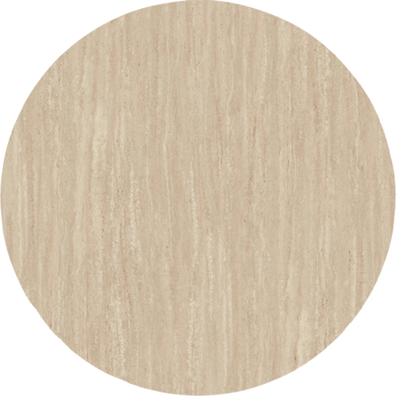 Sipërfaqe tavoline rrumbullake, ngjyrë guri travertin, FH6351.35, 120cm
