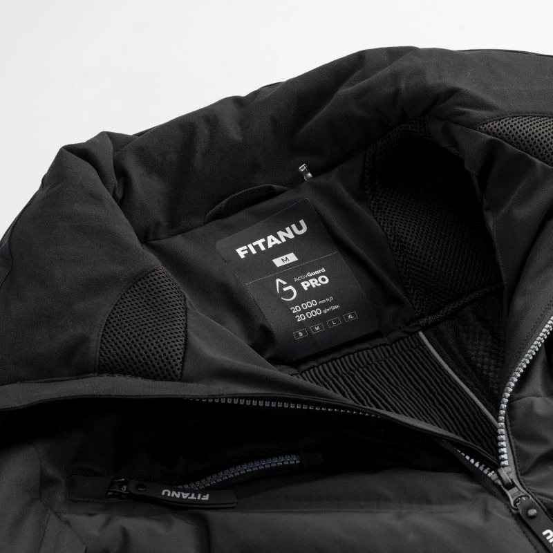 Jakne dimri për meshkuj Fitanu Altino Primaloft, e zezë