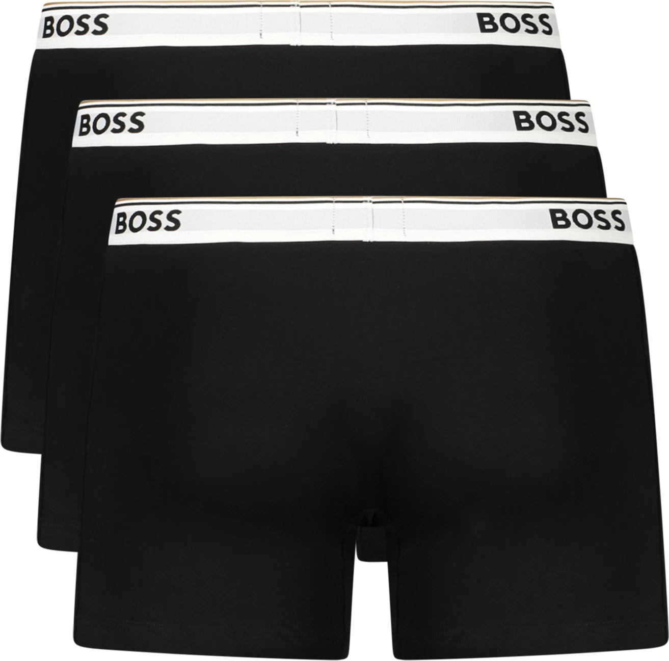 Të brendshme BOSS Boxer meshkuj, të zeza