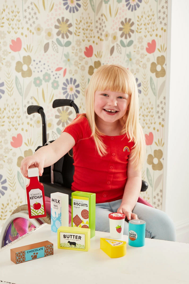Early Learning Centre Wooden Food Shopping Set