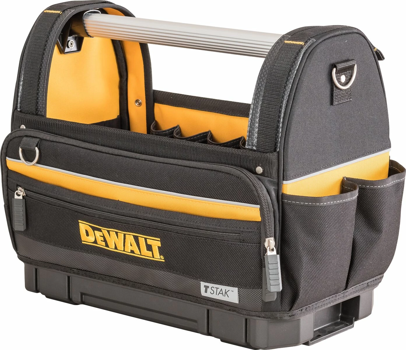 Çantë veglash DeWalt TSTAK DWST82990-1, kapacitet 30 kg, 1200D, e zezë/verdhë