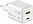 Karikues muri MediaRange GaN 45W, USB-C PD 3.0 + USB-A QC 3.0, i bardhë