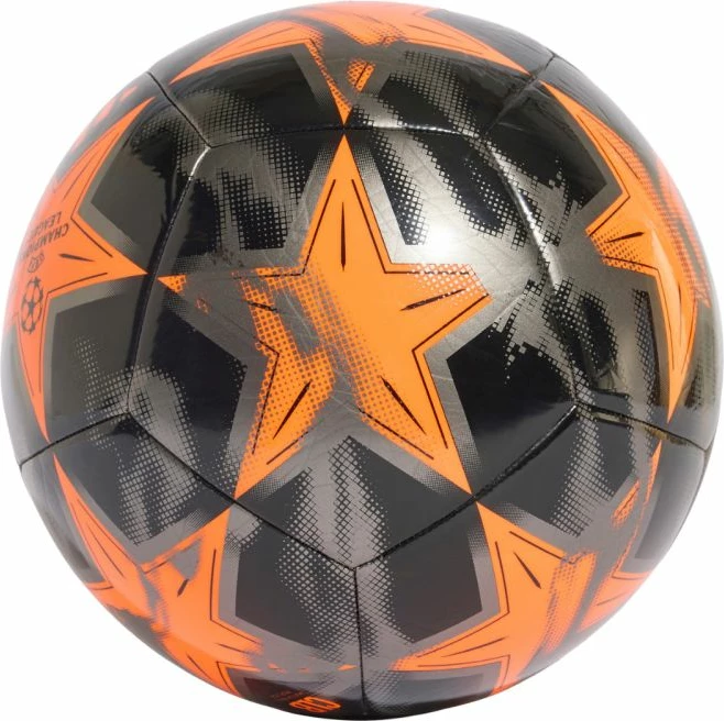 Top futbolli adidas UCL Club 26/27 League Stage KE9762, i zi/argjendtë/portokalli [Madhësia: 3]