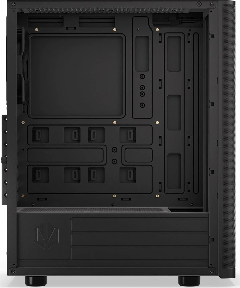 Kasë Endorfy Ventum 200 Solid EY2A001 Midi Tower ATX pa PSU pa dritare USB 3.0 x2 e zezë
