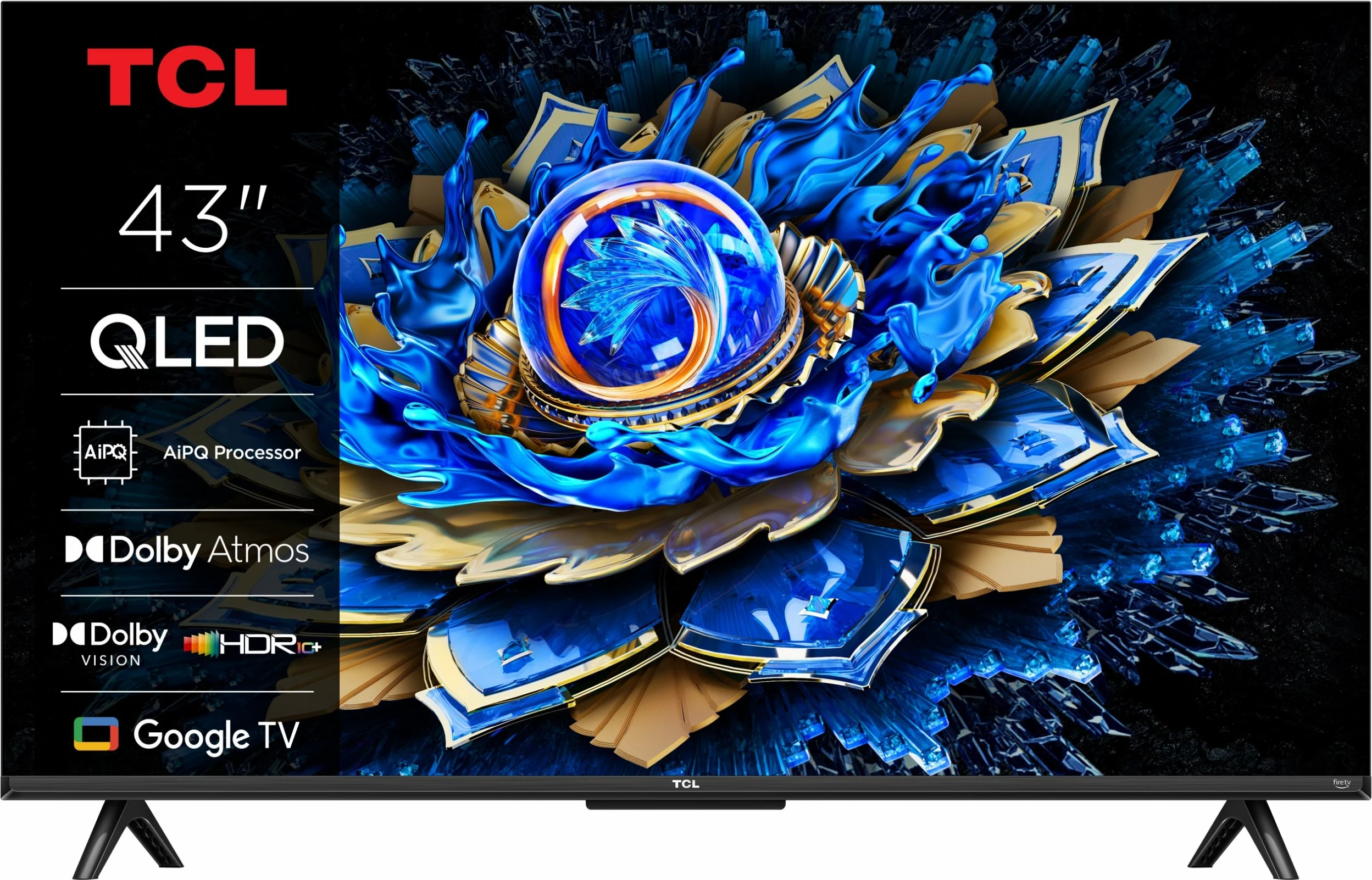 Televizor TCL 43T69C 43\" QLED 4K Ultra HD Google TV, i zi