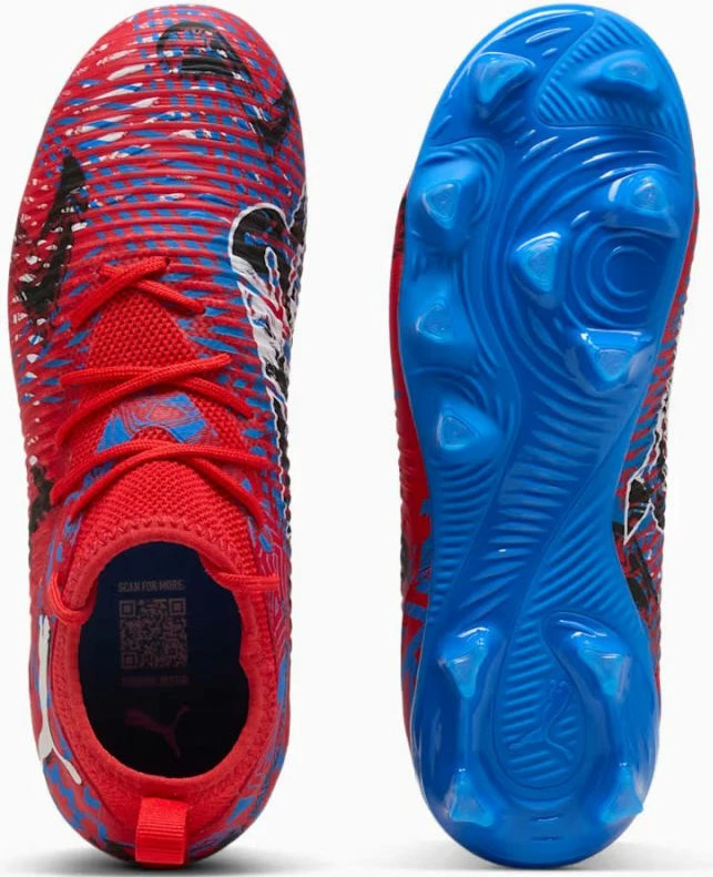 Atlete futbolli për fëmijë Puma, të kuqe