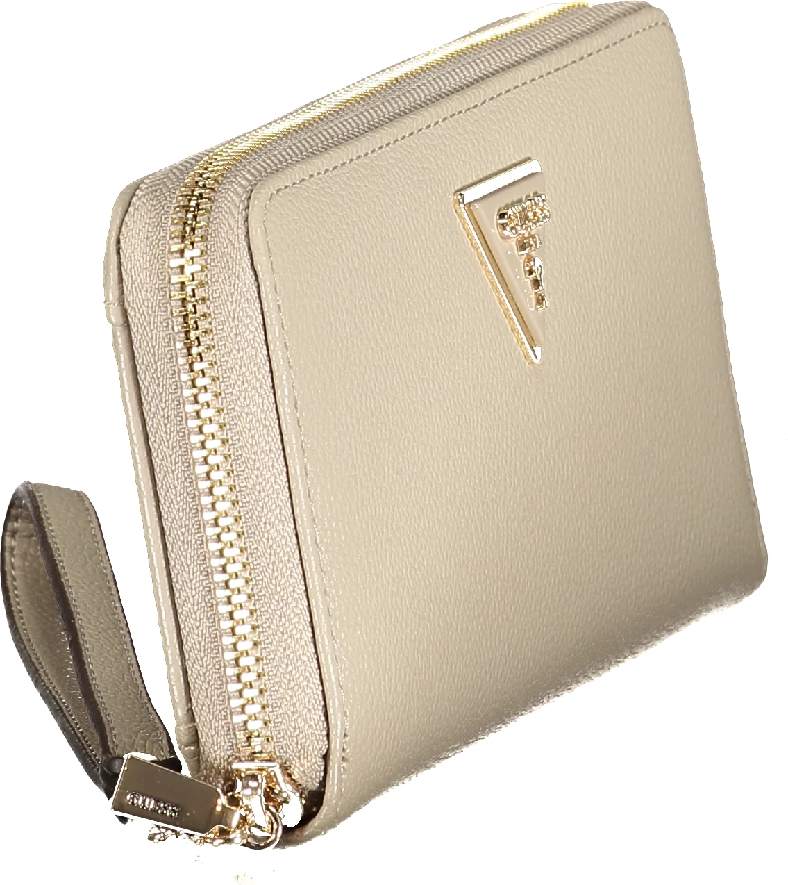 Portofol për femra GUESS JEANS, bezhë