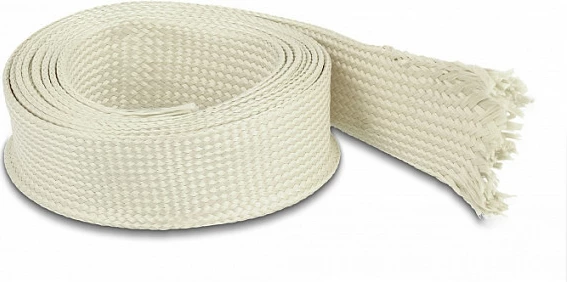Mbështjellës kablli DeLOCK 2 m x 25 mm, Nomex, i bardhë