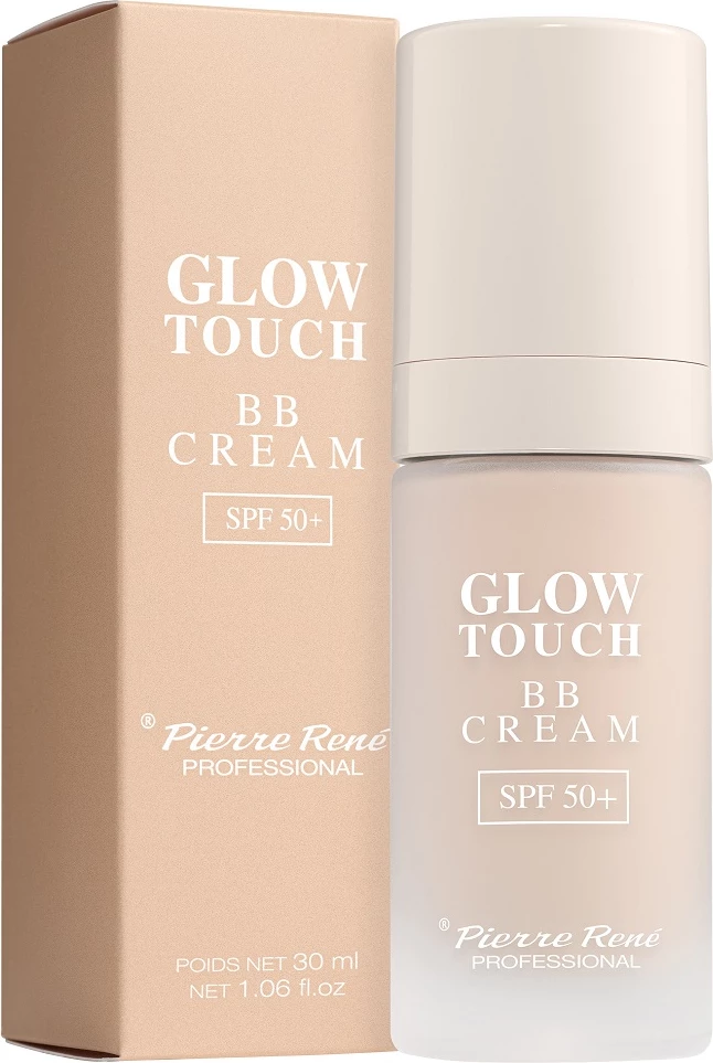 BB krem për femra Pierre Rene Glow Touch BB Cream SPF50 00 Porcelain, 30ml