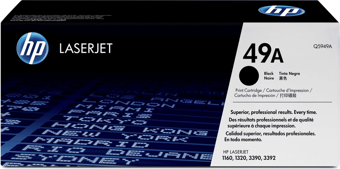 Toner, HP, 49A Q5949A, rendiment 2500 faqe, i zi
