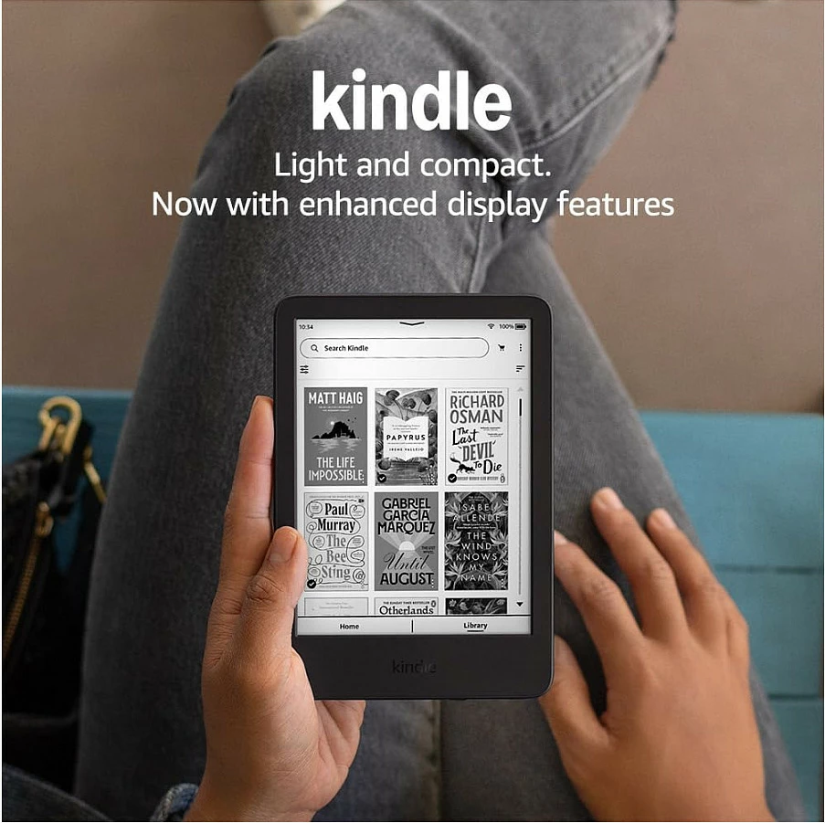 Lexues elektronik Amazon Kindle (gjenerata 11), 16GB, 6", USB-C, i zi