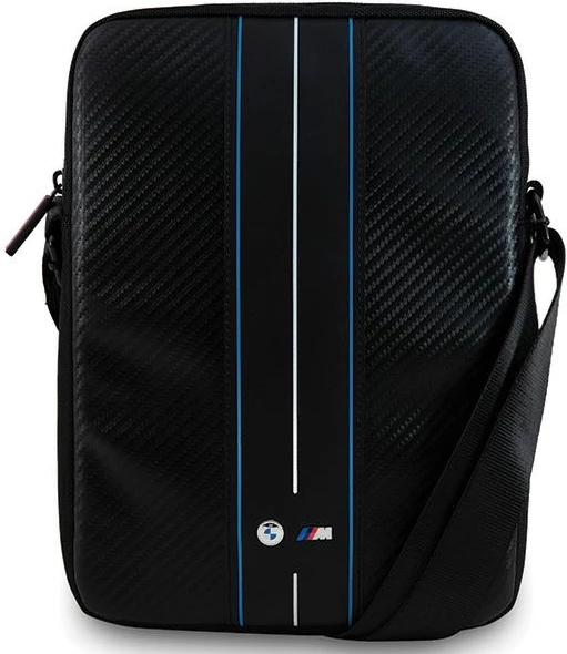 Çantë tablet BMW Carbon Blue Stripe, 10 inç, e zezë